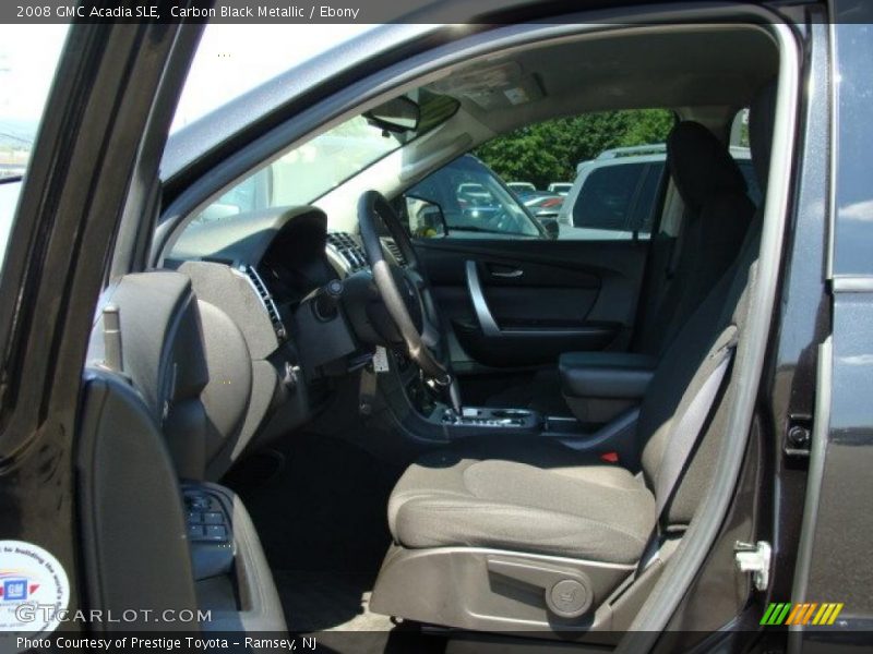 Carbon Black Metallic / Ebony 2008 GMC Acadia SLE