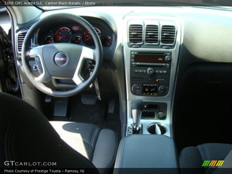 Carbon Black Metallic / Ebony 2008 GMC Acadia SLE