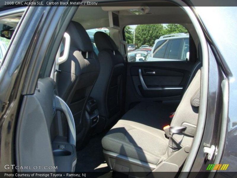 Carbon Black Metallic / Ebony 2008 GMC Acadia SLE