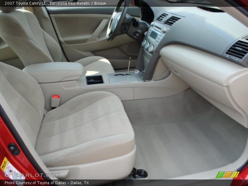 Barcelona Red Metallic / Bisque 2007 Toyota Camry LE