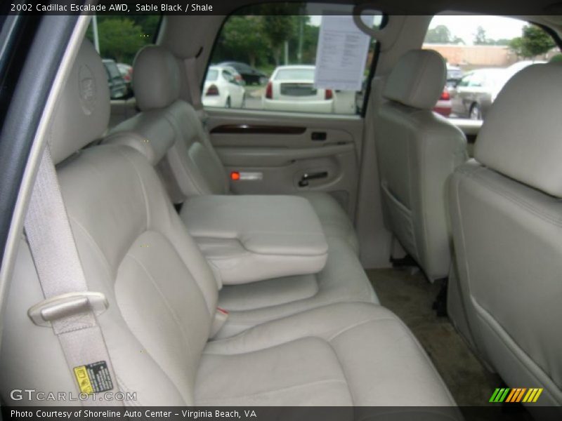 Sable Black / Shale 2002 Cadillac Escalade AWD