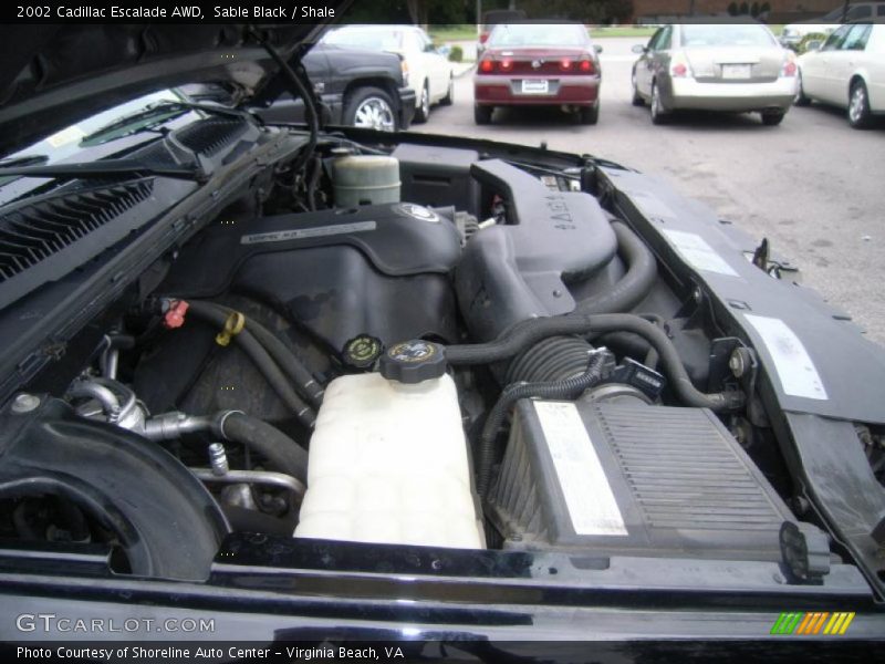 Sable Black / Shale 2002 Cadillac Escalade AWD