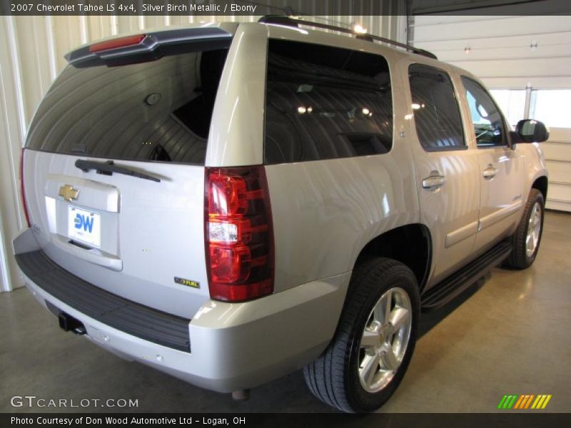 Silver Birch Metallic / Ebony 2007 Chevrolet Tahoe LS 4x4