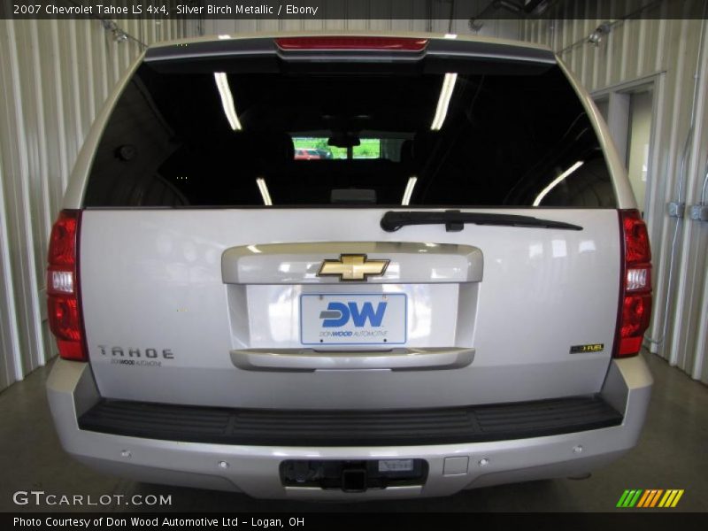 Silver Birch Metallic / Ebony 2007 Chevrolet Tahoe LS 4x4