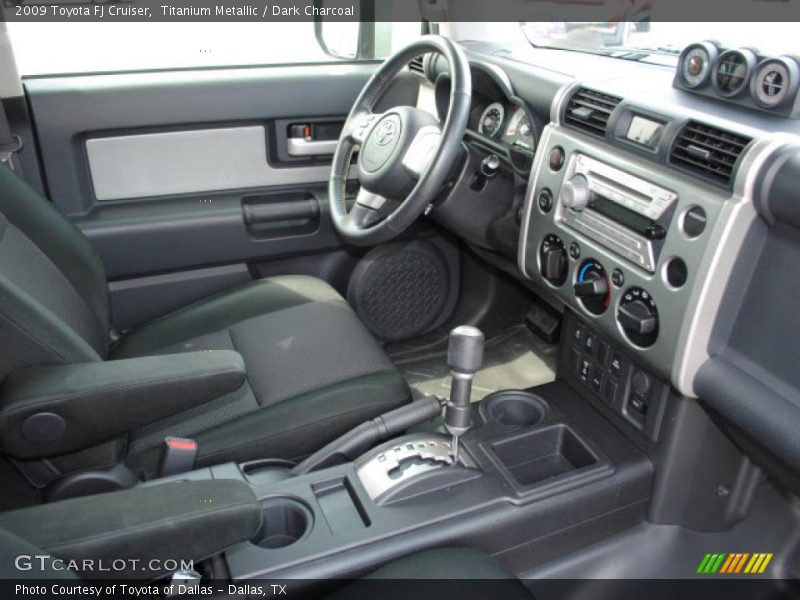 Titanium Metallic / Dark Charcoal 2009 Toyota FJ Cruiser