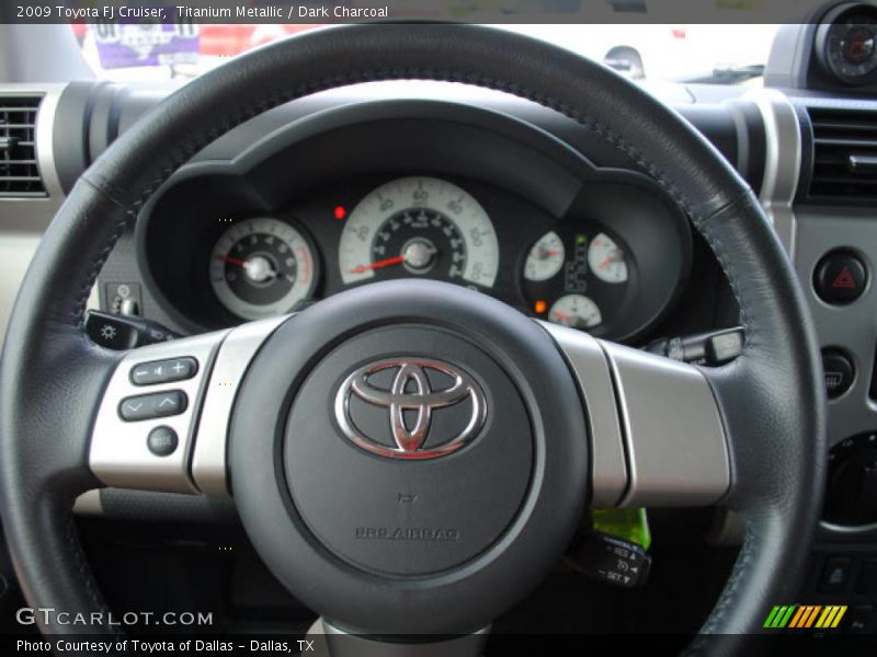Titanium Metallic / Dark Charcoal 2009 Toyota FJ Cruiser
