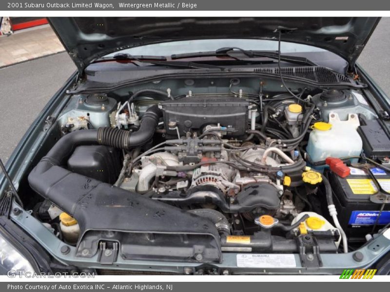 Wintergreen Metallic / Beige 2001 Subaru Outback Limited Wagon