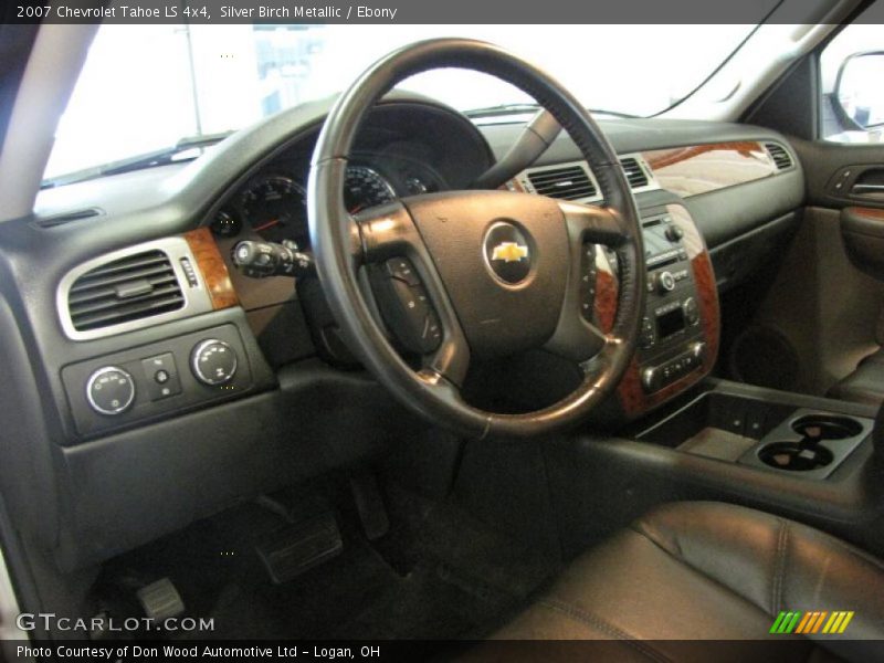Silver Birch Metallic / Ebony 2007 Chevrolet Tahoe LS 4x4