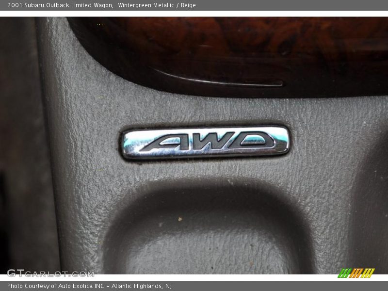 Wintergreen Metallic / Beige 2001 Subaru Outback Limited Wagon