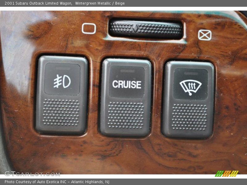 Wintergreen Metallic / Beige 2001 Subaru Outback Limited Wagon