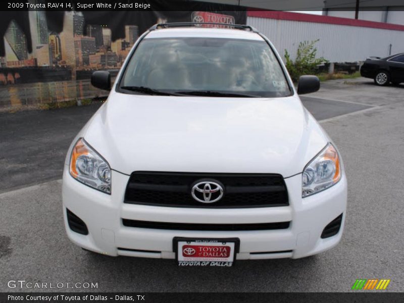 Super White / Sand Beige 2009 Toyota RAV4 I4
