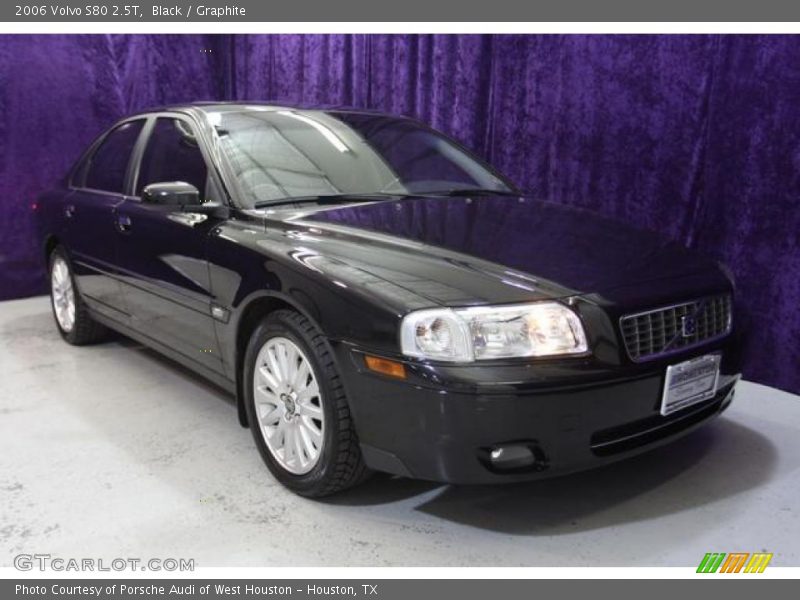 Black / Graphite 2006 Volvo S80 2.5T