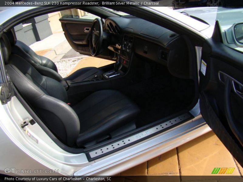 Brilliant Silver Metallic / Charcoal 2004 Mercedes-Benz SLK 230 Kompressor Roadster
