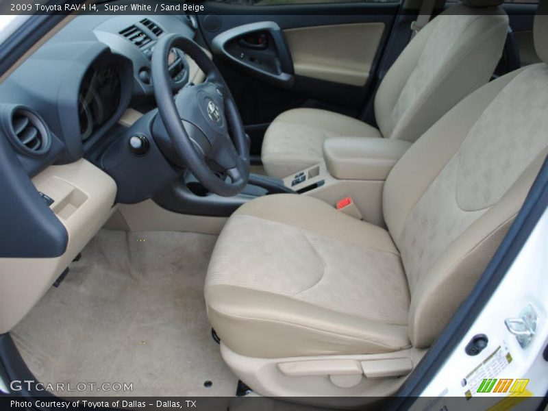 Super White / Sand Beige 2009 Toyota RAV4 I4