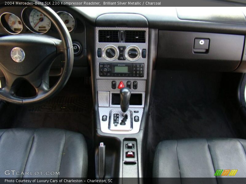 Brilliant Silver Metallic / Charcoal 2004 Mercedes-Benz SLK 230 Kompressor Roadster