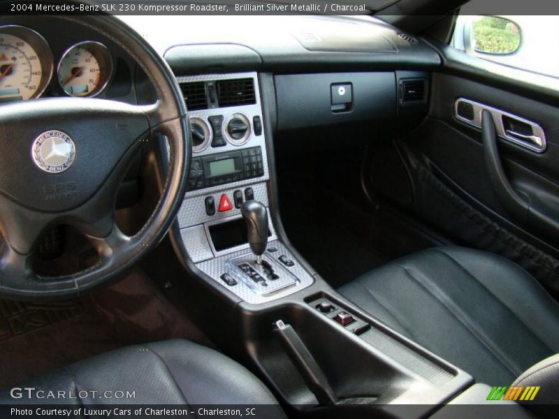 Brilliant Silver Metallic / Charcoal 2004 Mercedes-Benz SLK 230 Kompressor Roadster