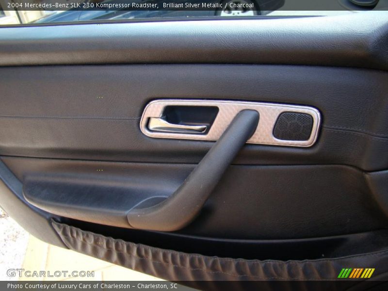 Brilliant Silver Metallic / Charcoal 2004 Mercedes-Benz SLK 230 Kompressor Roadster