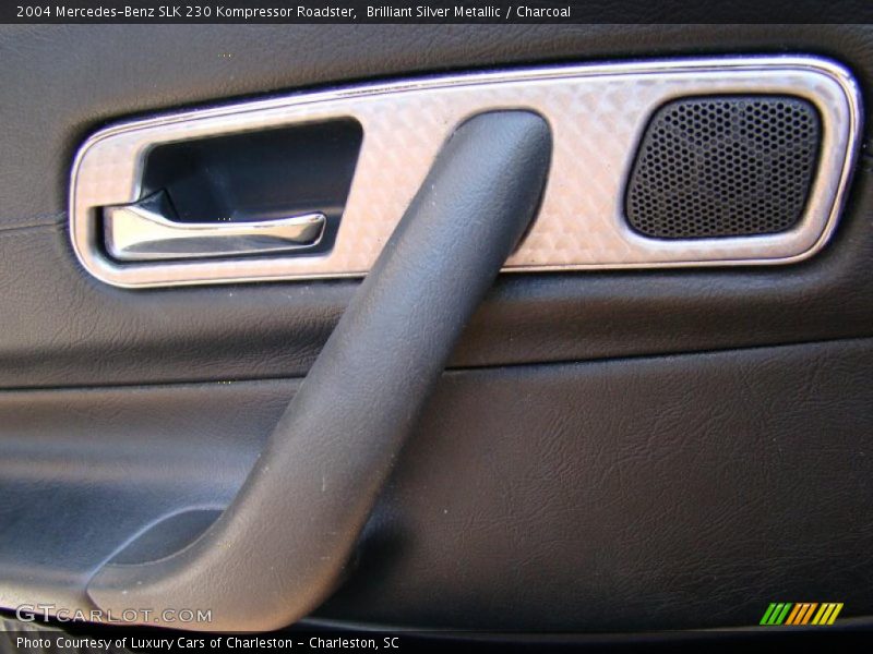 Brilliant Silver Metallic / Charcoal 2004 Mercedes-Benz SLK 230 Kompressor Roadster