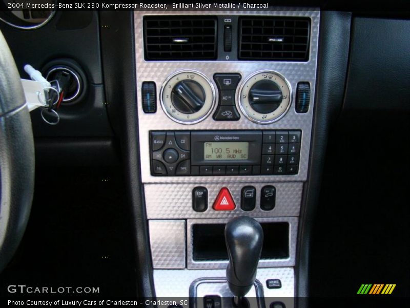 Brilliant Silver Metallic / Charcoal 2004 Mercedes-Benz SLK 230 Kompressor Roadster