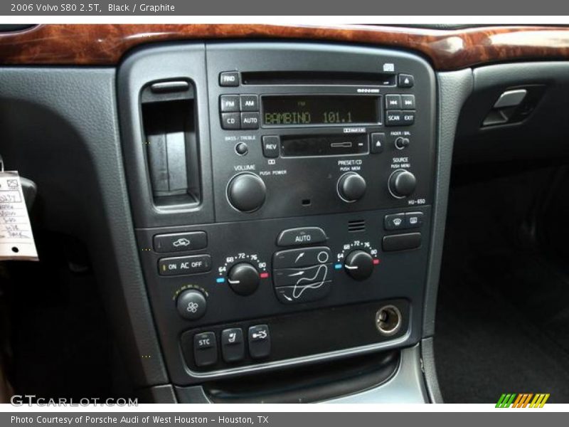 Black / Graphite 2006 Volvo S80 2.5T