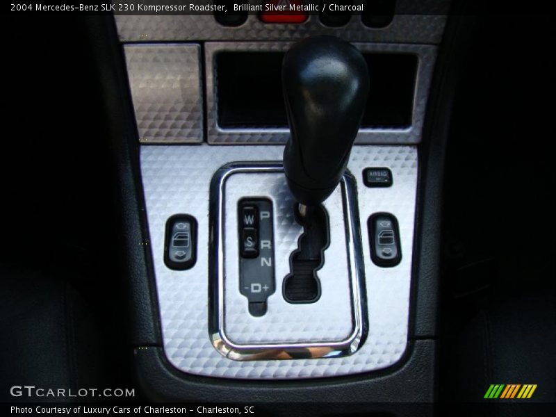 Brilliant Silver Metallic / Charcoal 2004 Mercedes-Benz SLK 230 Kompressor Roadster