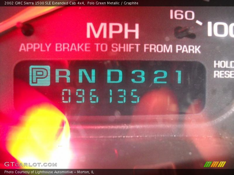 Polo Green Metallic / Graphite 2002 GMC Sierra 1500 SLE Extended Cab 4x4