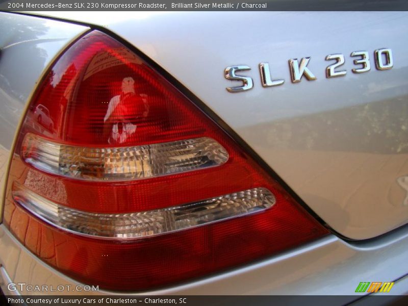 Brilliant Silver Metallic / Charcoal 2004 Mercedes-Benz SLK 230 Kompressor Roadster