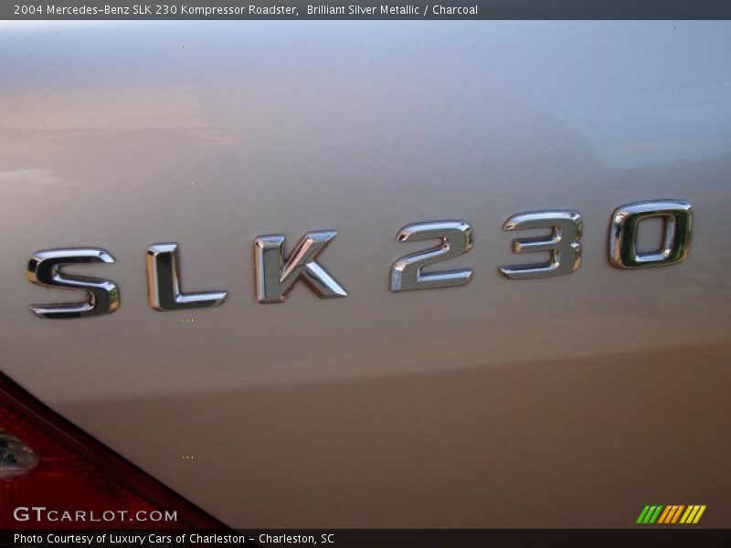 Brilliant Silver Metallic / Charcoal 2004 Mercedes-Benz SLK 230 Kompressor Roadster