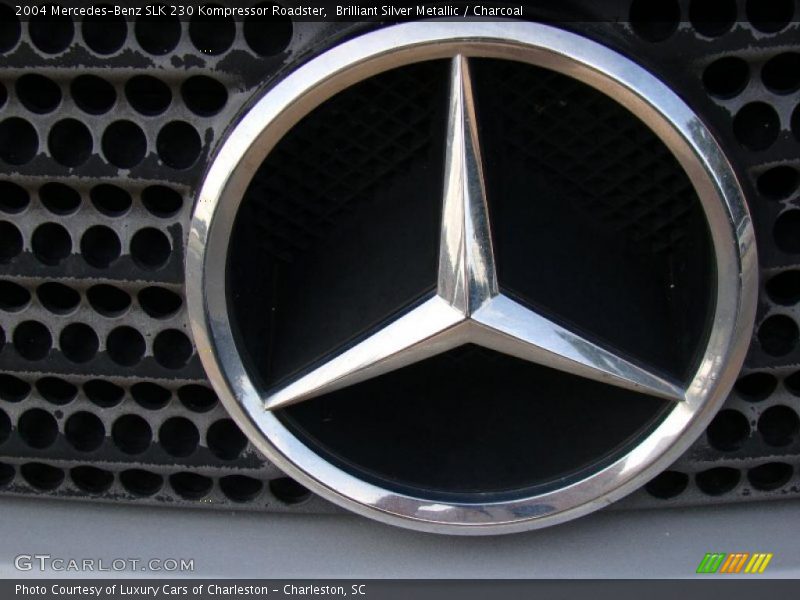 Brilliant Silver Metallic / Charcoal 2004 Mercedes-Benz SLK 230 Kompressor Roadster