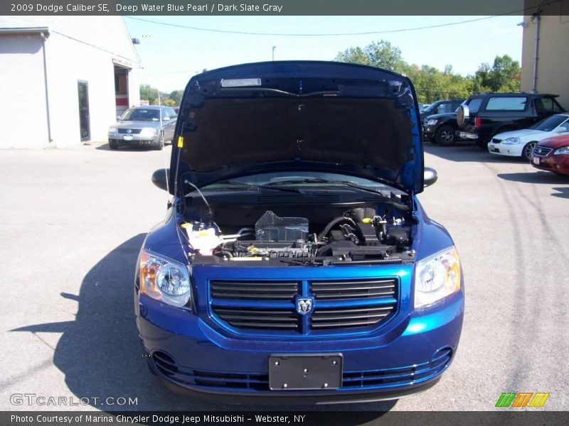 Deep Water Blue Pearl / Dark Slate Gray 2009 Dodge Caliber SE