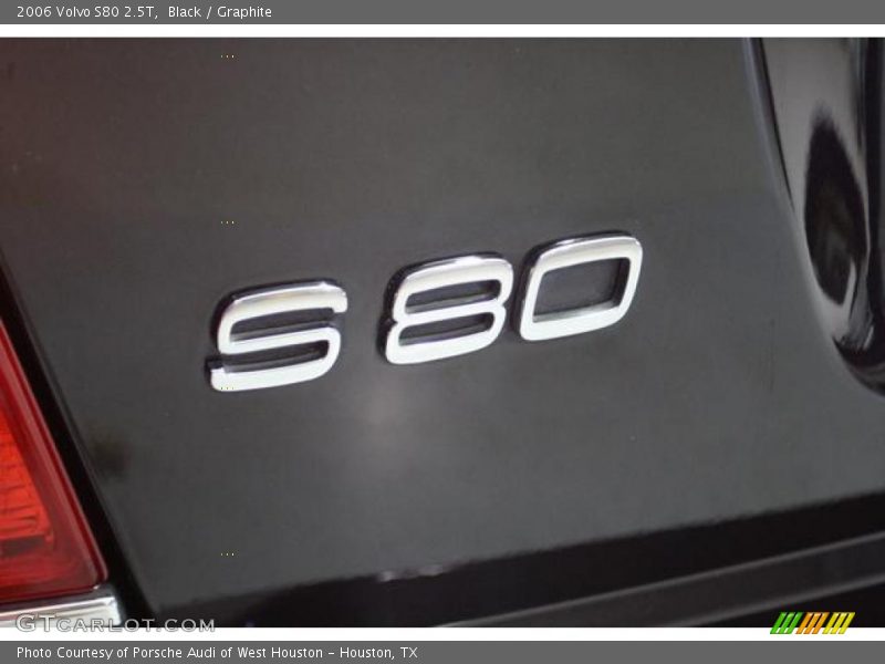 Black / Graphite 2006 Volvo S80 2.5T