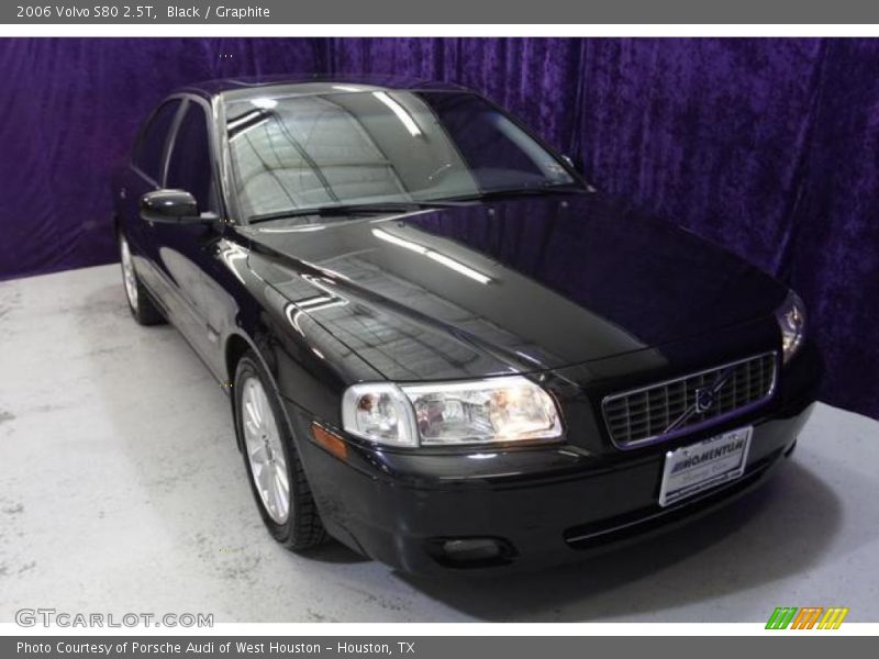 Black / Graphite 2006 Volvo S80 2.5T