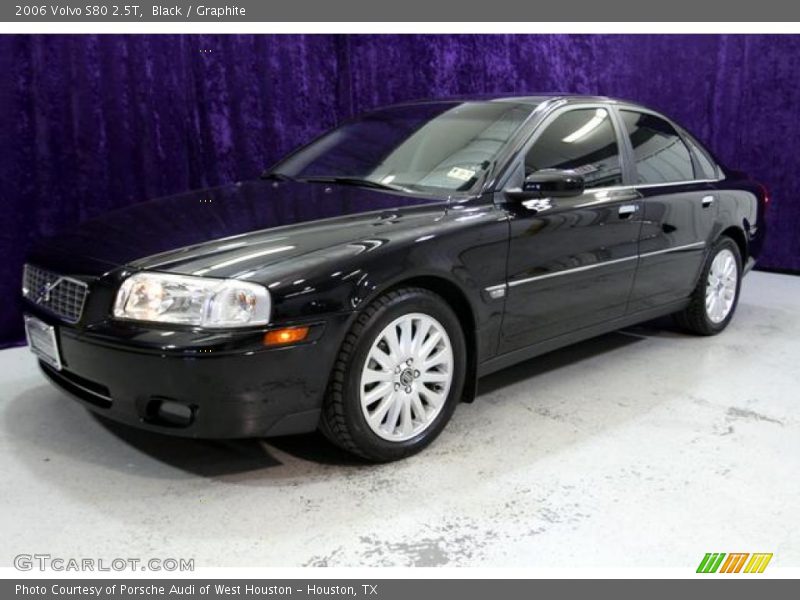Black / Graphite 2006 Volvo S80 2.5T