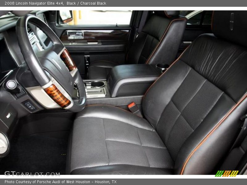 Black / Charcoal Black 2008 Lincoln Navigator Elite 4x4