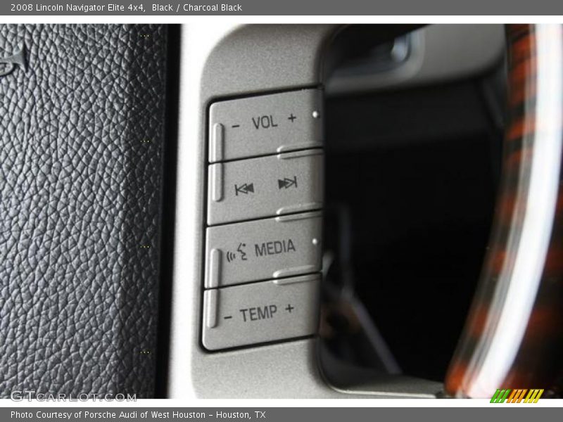 Black / Charcoal Black 2008 Lincoln Navigator Elite 4x4