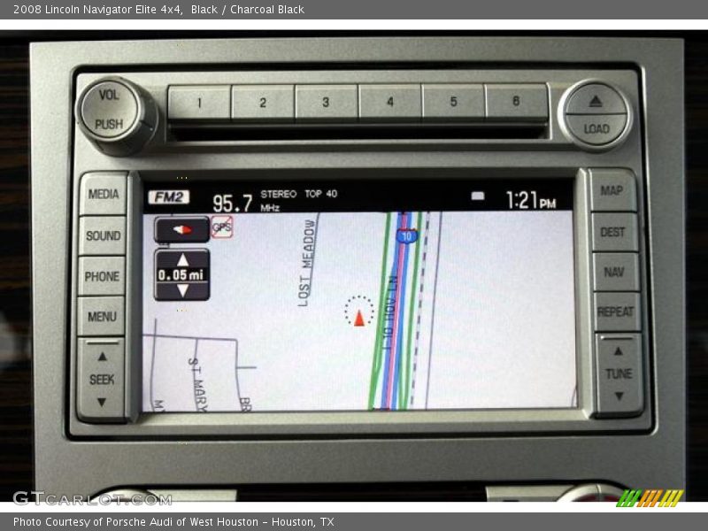 Black / Charcoal Black 2008 Lincoln Navigator Elite 4x4