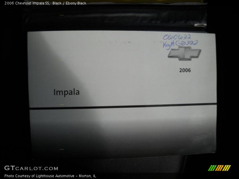 Black / Ebony Black 2006 Chevrolet Impala SS