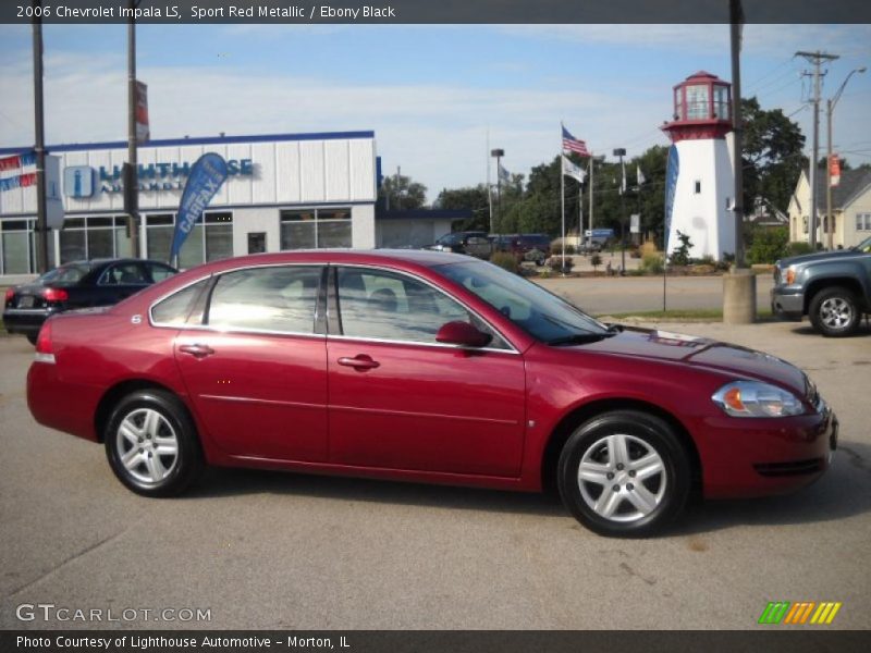Sport Red Metallic / Ebony Black 2006 Chevrolet Impala LS