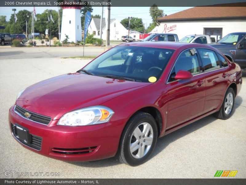 Sport Red Metallic / Ebony Black 2006 Chevrolet Impala LS