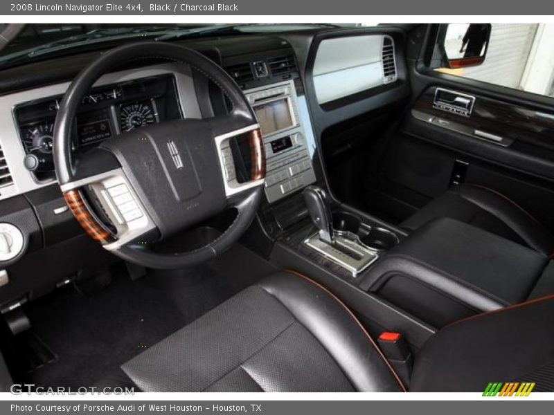 Black / Charcoal Black 2008 Lincoln Navigator Elite 4x4