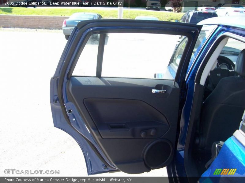 Deep Water Blue Pearl / Dark Slate Gray 2009 Dodge Caliber SE
