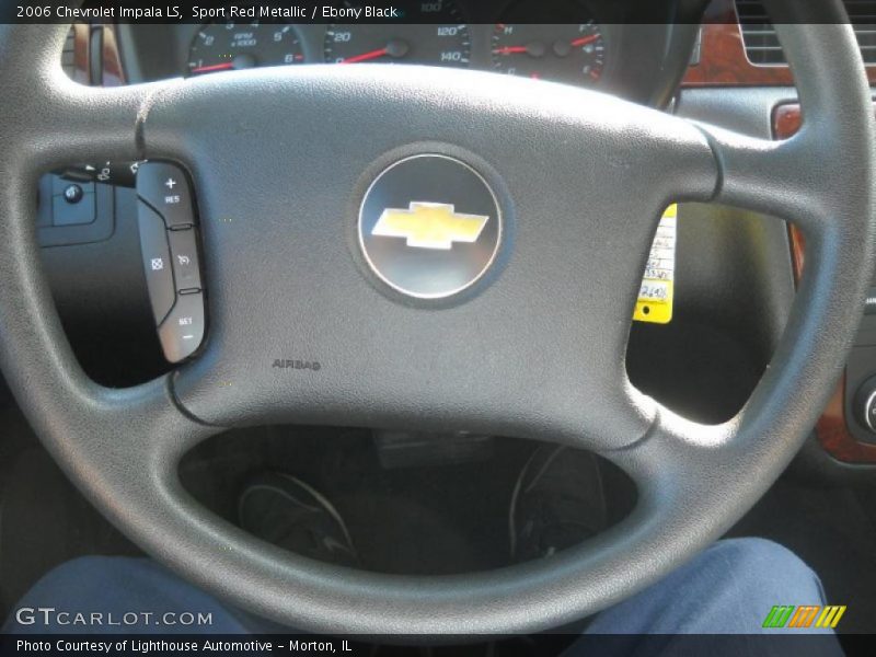 Sport Red Metallic / Ebony Black 2006 Chevrolet Impala LS