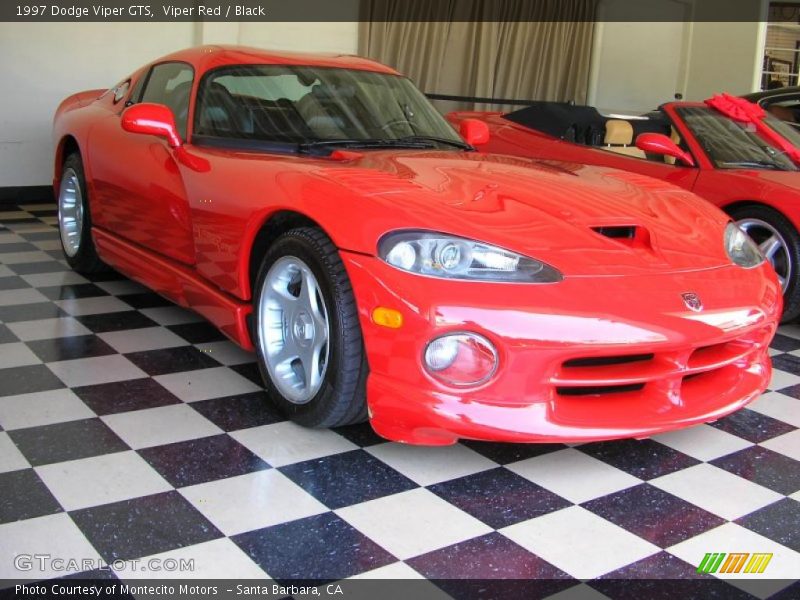 Viper Red / Black 1997 Dodge Viper GTS