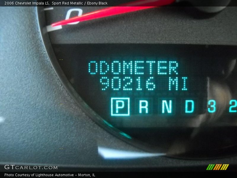 Sport Red Metallic / Ebony Black 2006 Chevrolet Impala LS