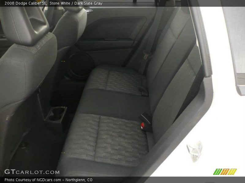 Stone White / Dark Slate Gray 2008 Dodge Caliber SE
