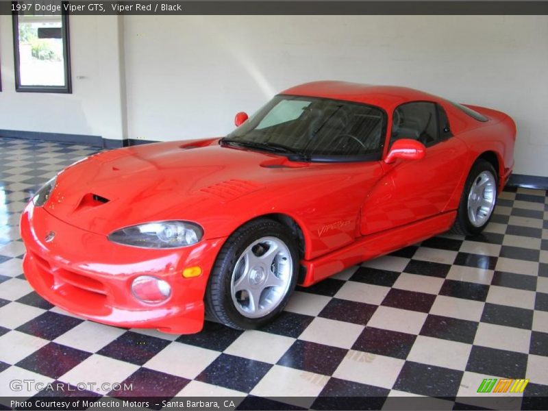Viper Red / Black 1997 Dodge Viper GTS