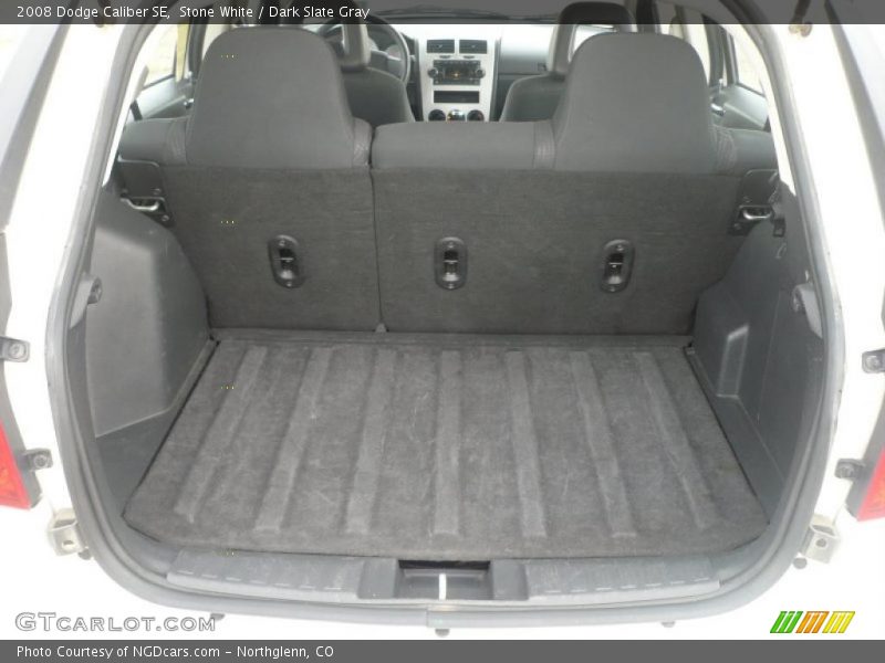 Stone White / Dark Slate Gray 2008 Dodge Caliber SE