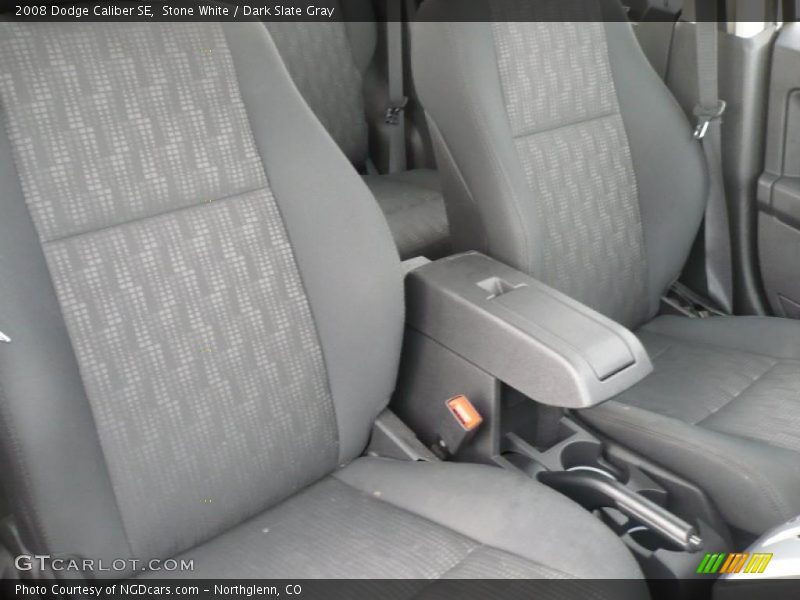 Stone White / Dark Slate Gray 2008 Dodge Caliber SE