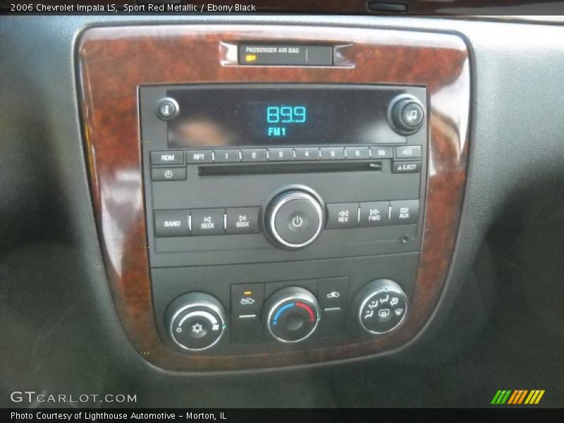 Sport Red Metallic / Ebony Black 2006 Chevrolet Impala LS