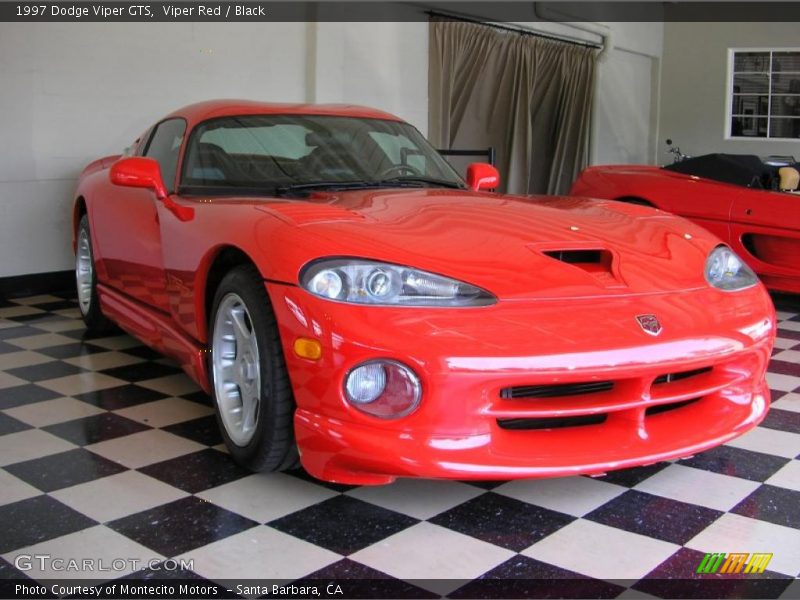 Viper Red / Black 1997 Dodge Viper GTS